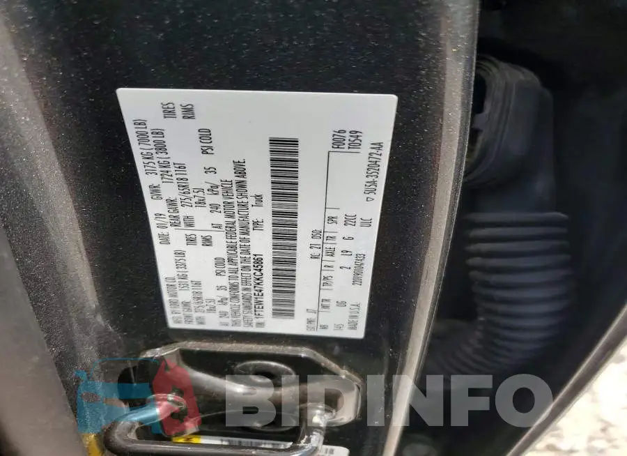 1FTEW1E47KKC45861 Photo# 12