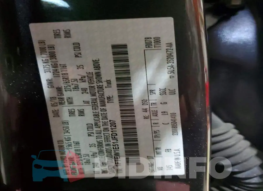 1FTEW1E51JFD11207 Photo# 12