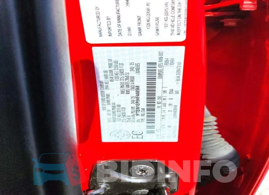 1FTEW1EP8KFA88568 Photo# 12