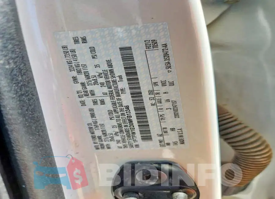 1FTFW1ED0MFB13346 Photo# 13