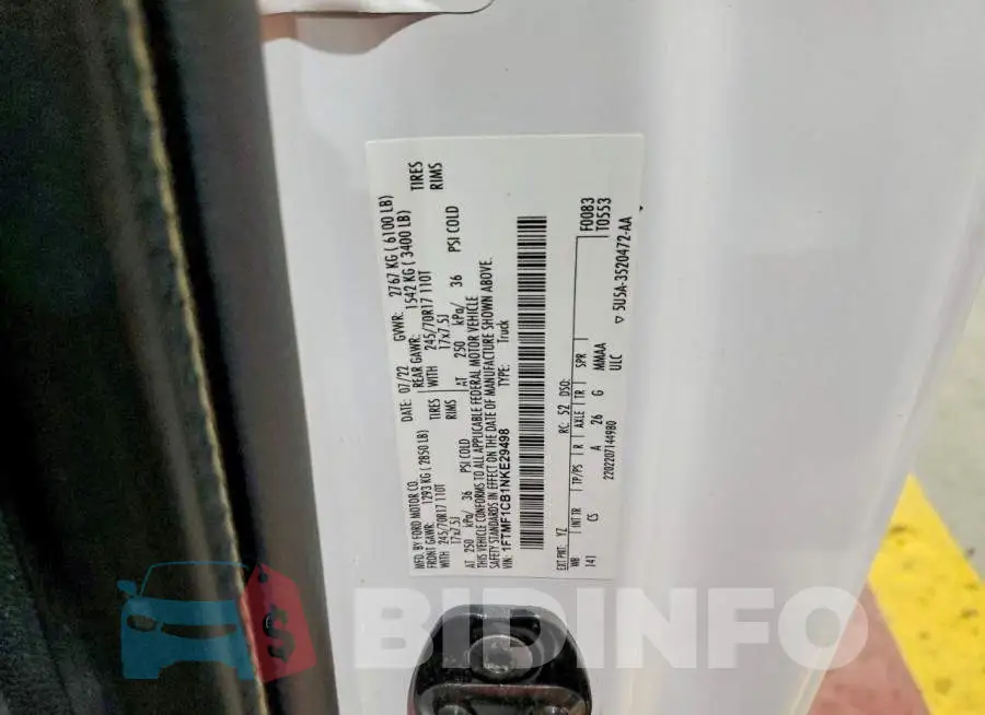 1FTMF1CB1NKE29498 Photo# 12