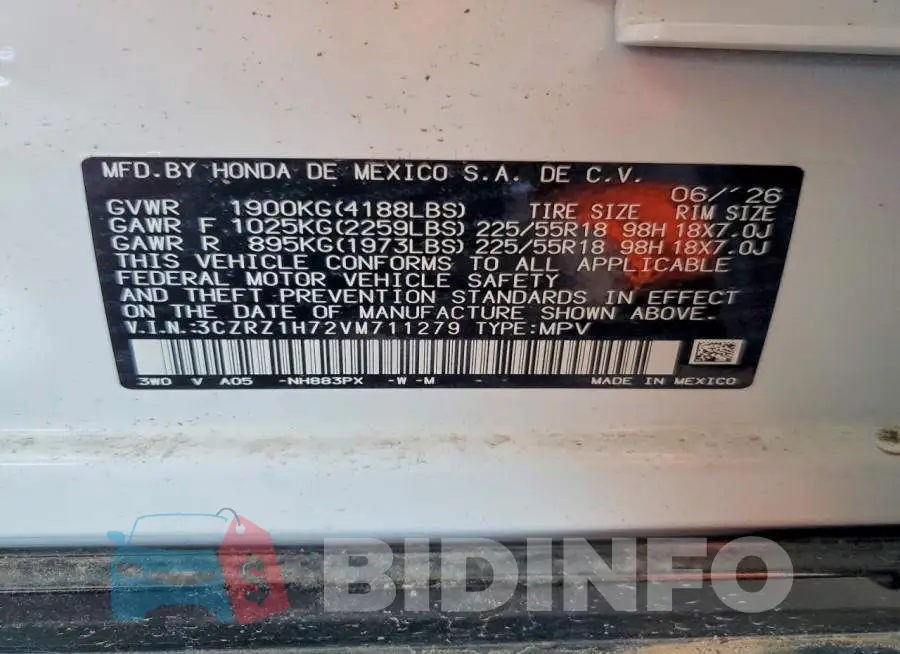 3CZRZ1H72VM711279 Photo# 13