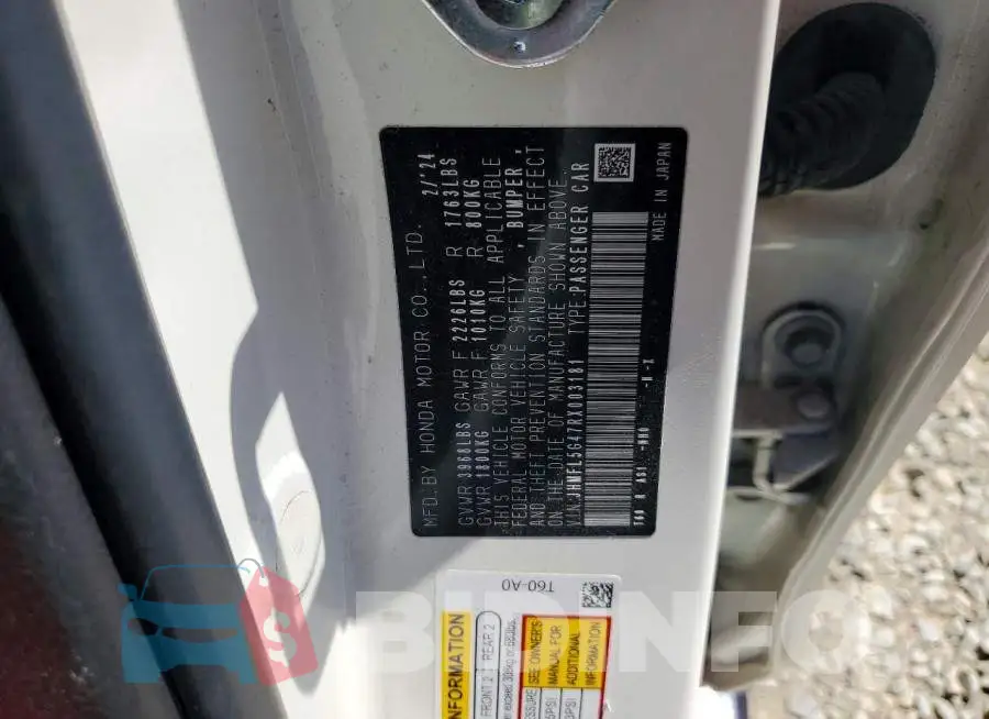 JHMFL5G47RX003181 Photo# 12