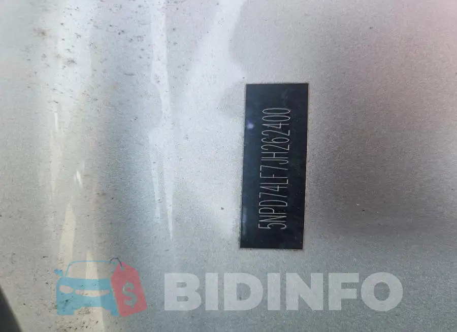 5NPD74LF7JH262400 Photo# 13