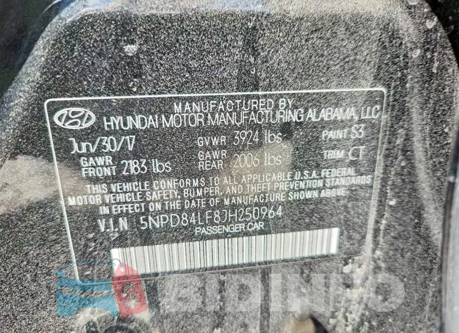 5NPD84LF8JH250964 Photo# 12