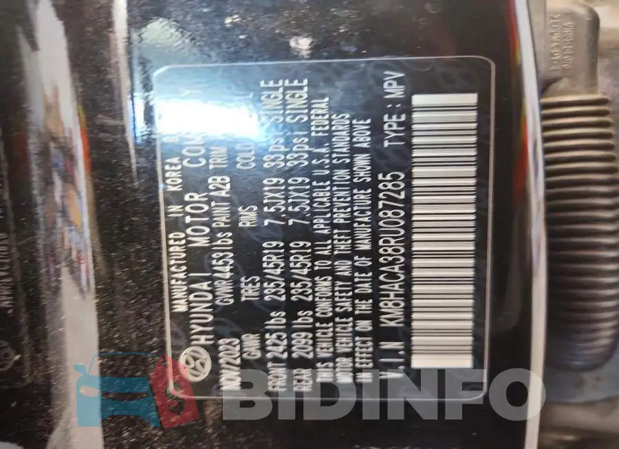 KM8HACA38RU087285 Photo# 13