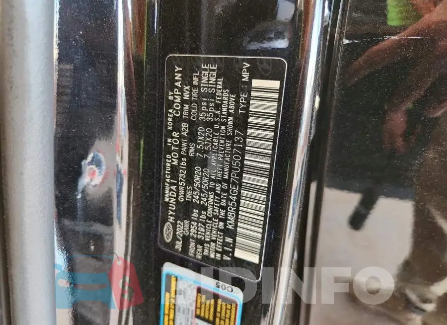 KM8R54GE7PU507137 Photo# 14