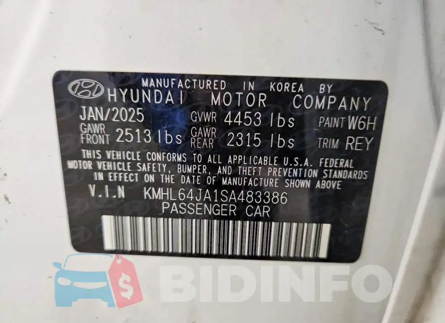 KMHL64JA1SA483386 Photo# 13