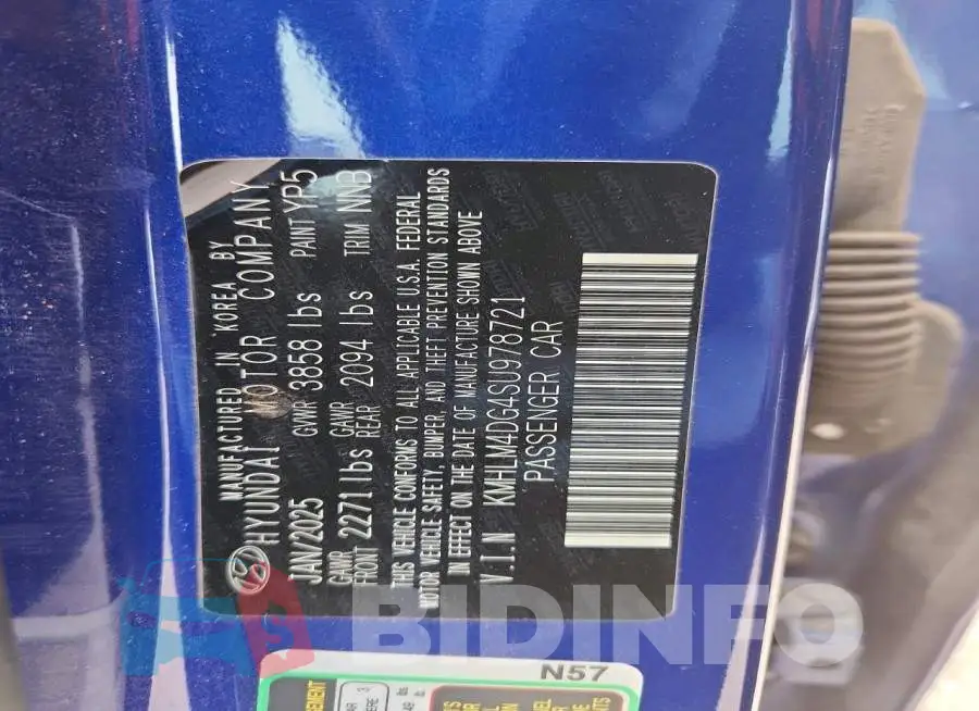 KMHLM4DG4SU978721 Photo# 12