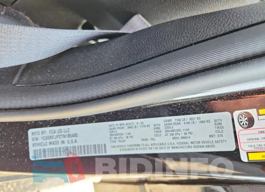 1C6SRFJP2TN185485 Photo# 13