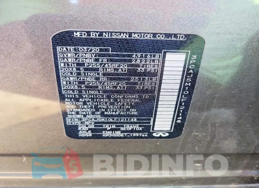 3PCAJ5M10LF121148 Photo# 13