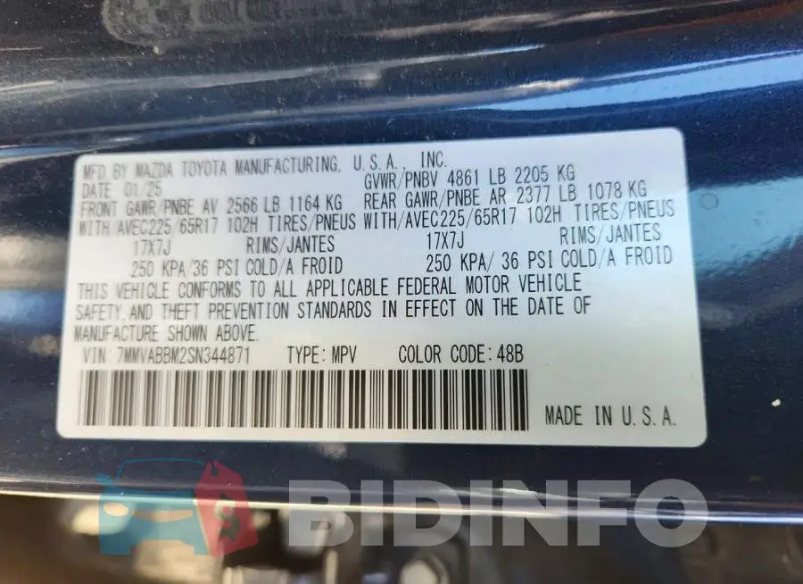 7MMVABBM2SN344871 Photo# 14