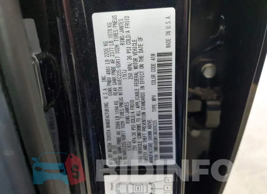 7MMVABDM1SN369225 Photo# 13