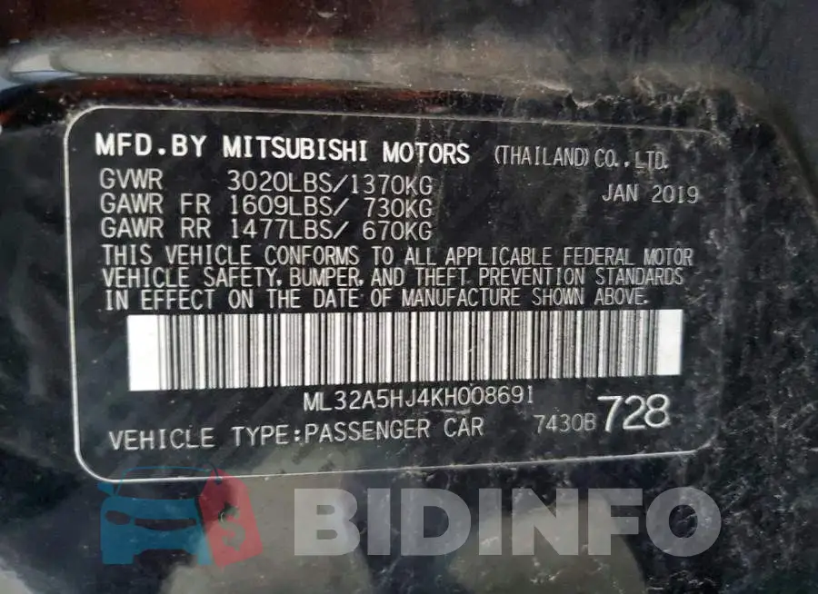 ML32A5HJ4KH008691 Photo# 13