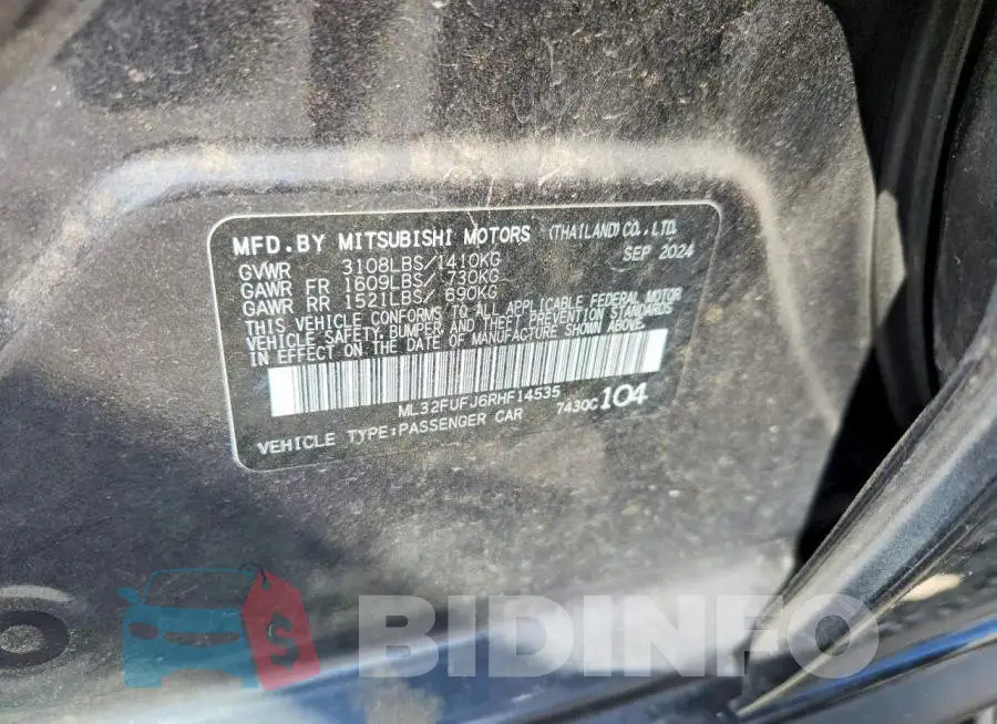 ML32FUFJ6RHF14535 Photo# 12