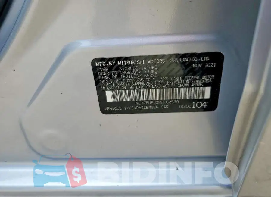 ML32FUFJXNHF02589 Photo# 12