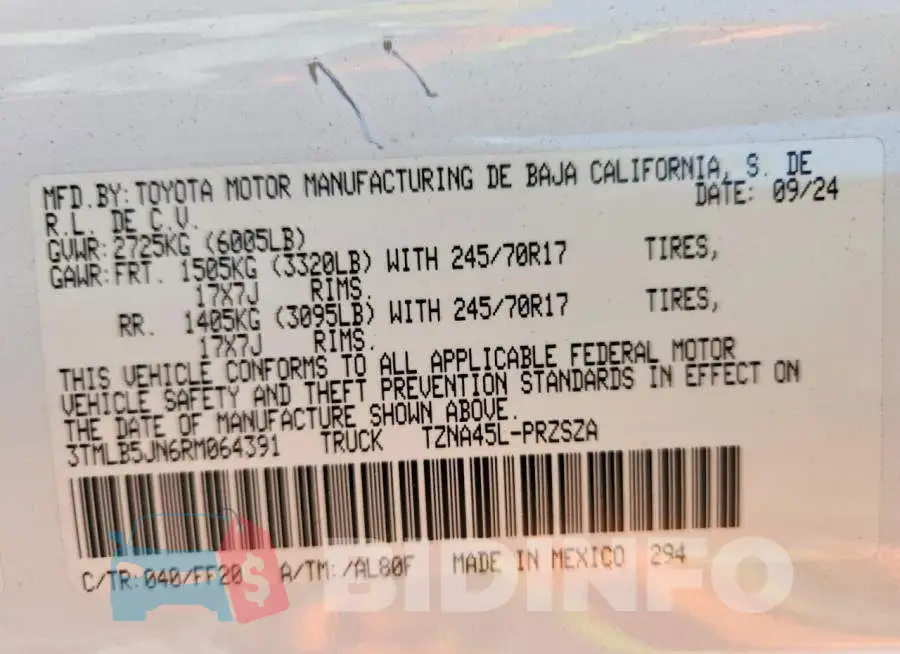 3TMLB5JN6RM064391 Photo# 13