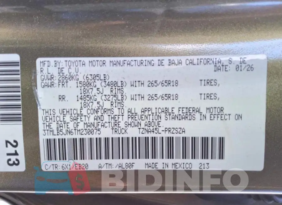 3TMLB5JN6TM230075 Photo# 13