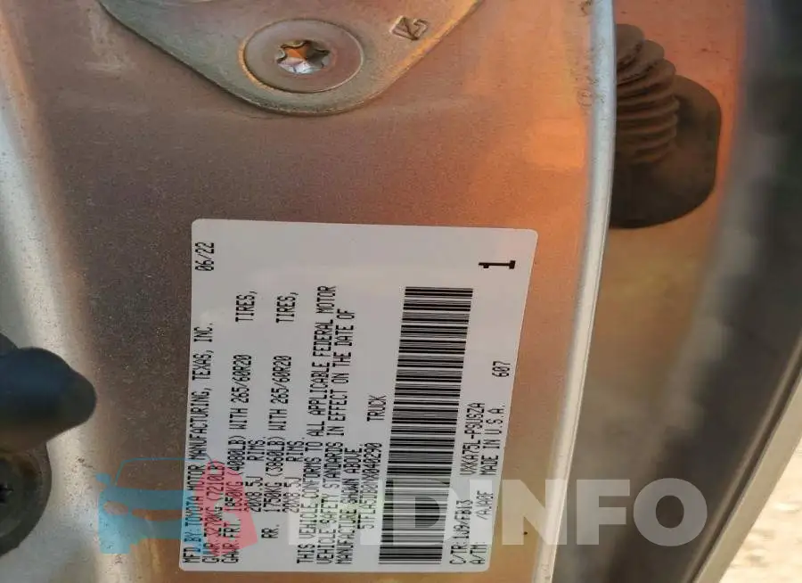 5TFLA5DB0NX040290 Photo# 12