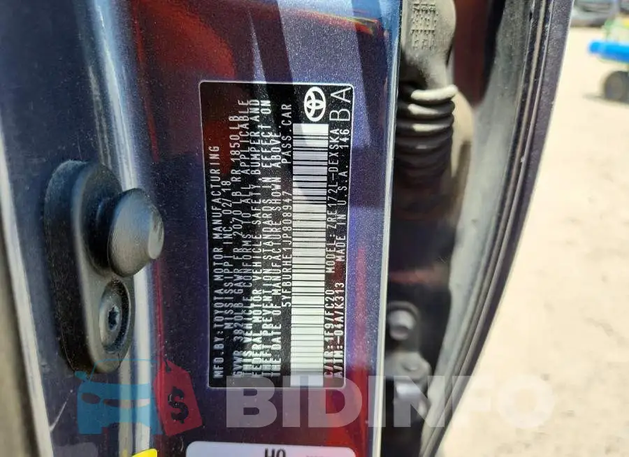 5YFBURHE1JP808947 Photo# 13