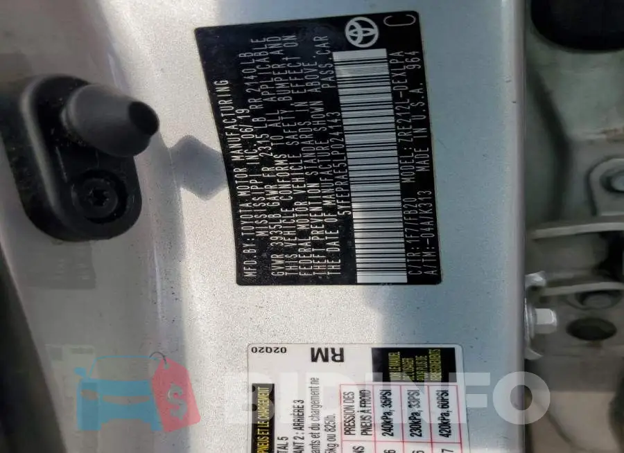 5YFEPRAE5LP024143 Photo# 12