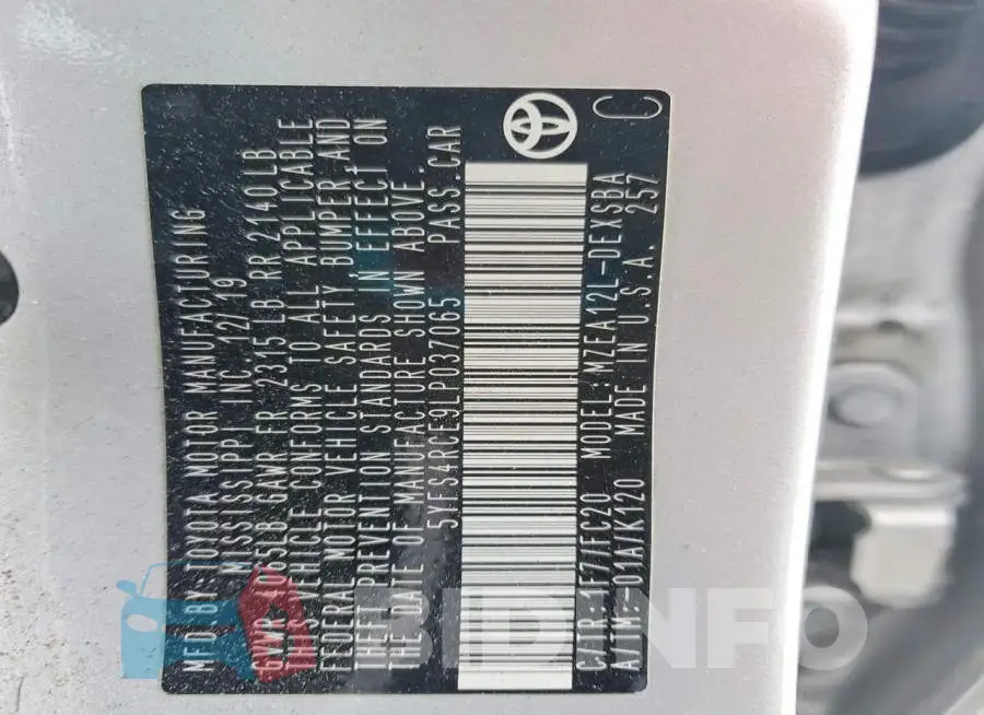 5YFS4RCE9LP037065 Photo# 12