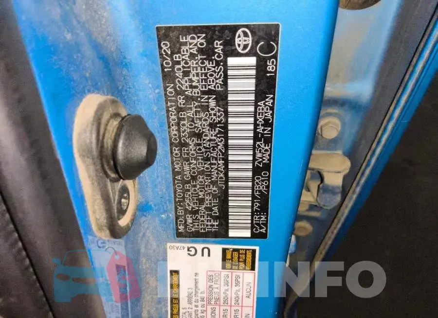 JTDKAMFP2M3171337 Photo# 12