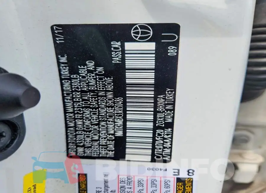 NMTKHMBX3JR050486 Photo# 12