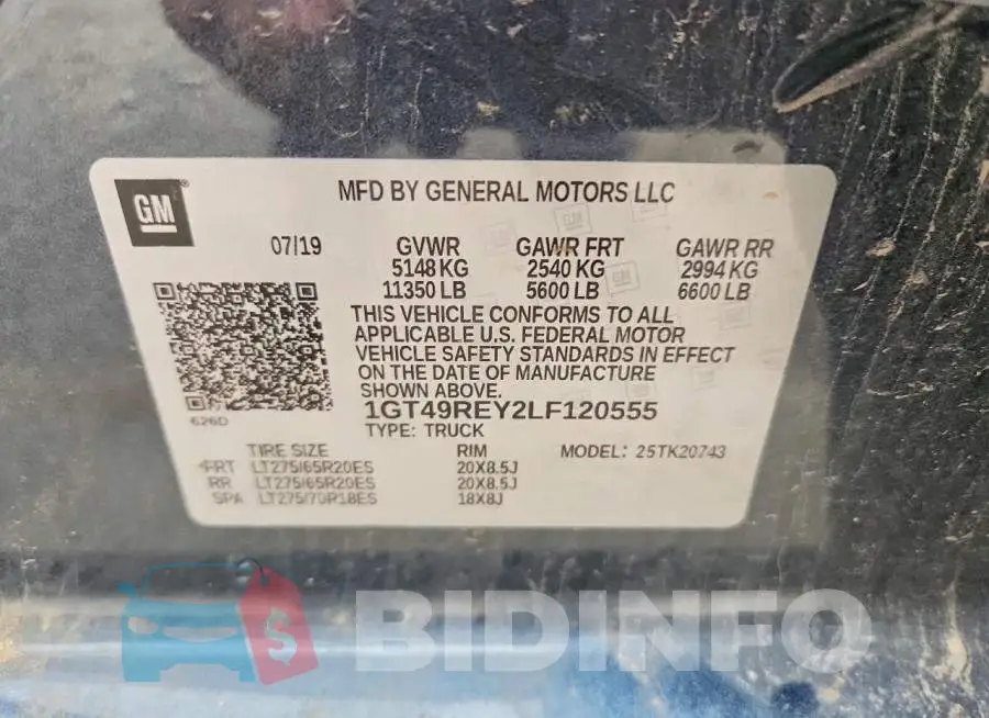 1GT49REY2LF120555 Photo# 13