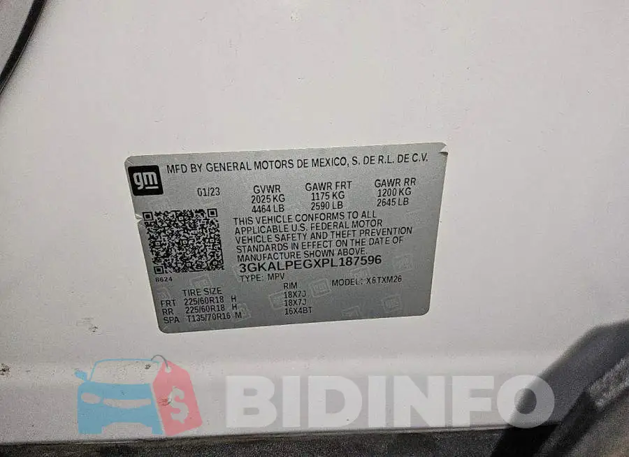 3GKALPEGXPL187596 Photo# 13