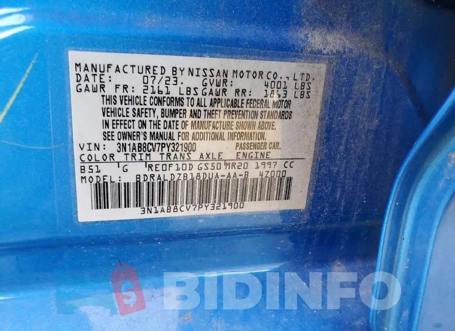 3N1AB8CV7PY321900 Photo# 12