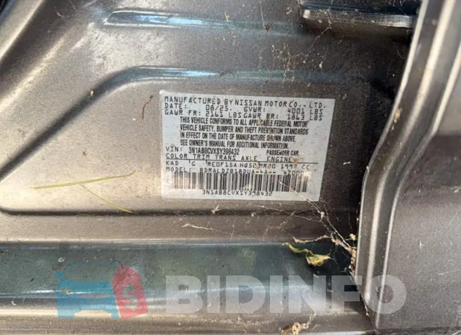 3N1AB8CVXSY398432 Photo# 10
