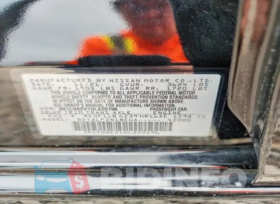 3N1CN8EV1NL820196 Photo# 12