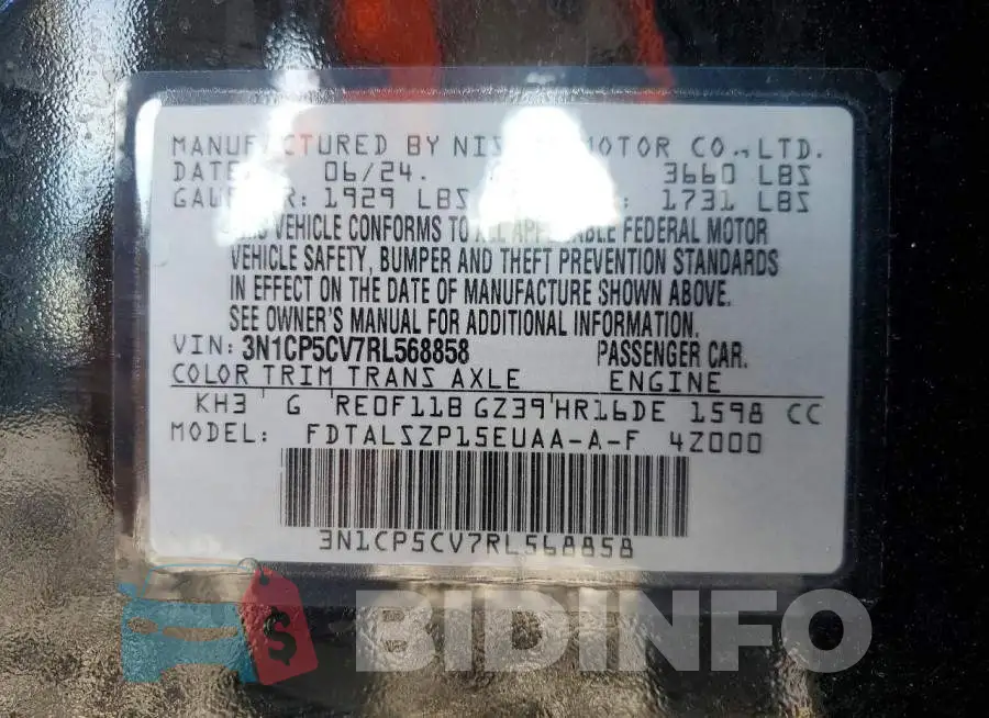 3N1CP5CV7RL568858 Photo# 13