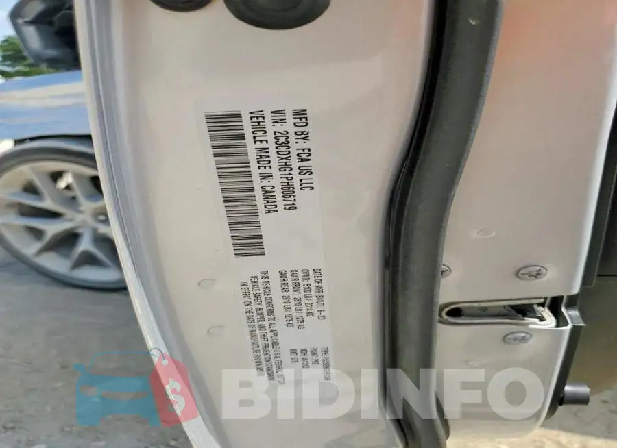 2C3CDXHG1PH606719 Photo# 13