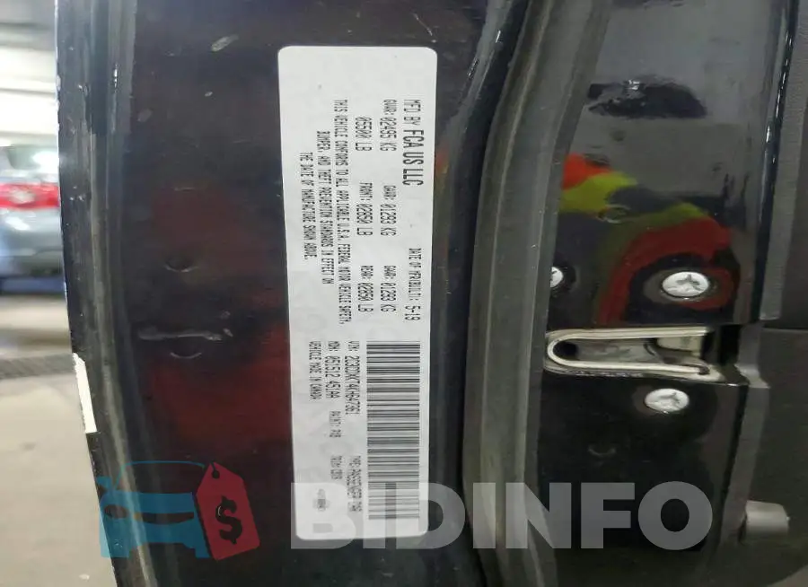 2C3CDXKT4KH647361 Photo# 12