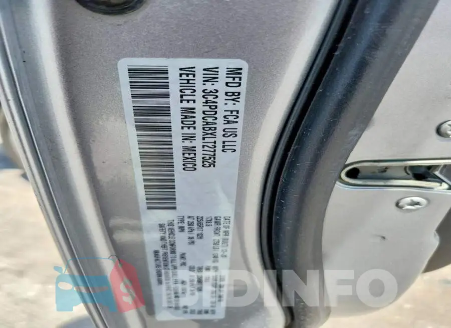 3C4PDCABXLT277525 Photo# 12