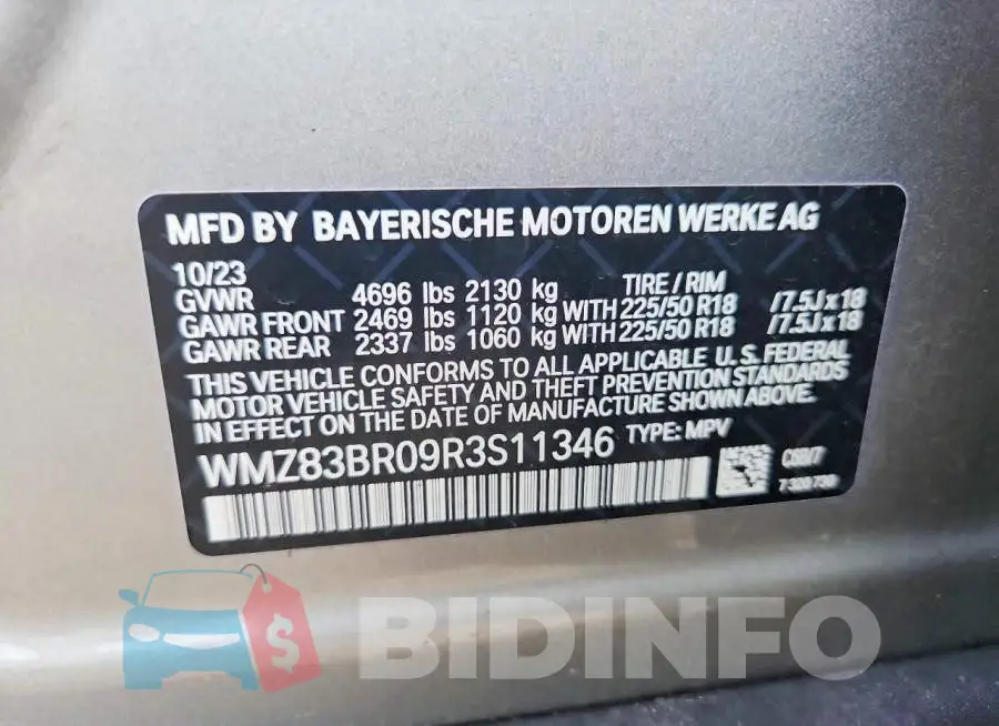 WMZ83BR09R3S11346 Photo# 13