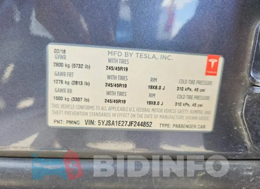 5YJSA1E27JF244852 Photo# 12