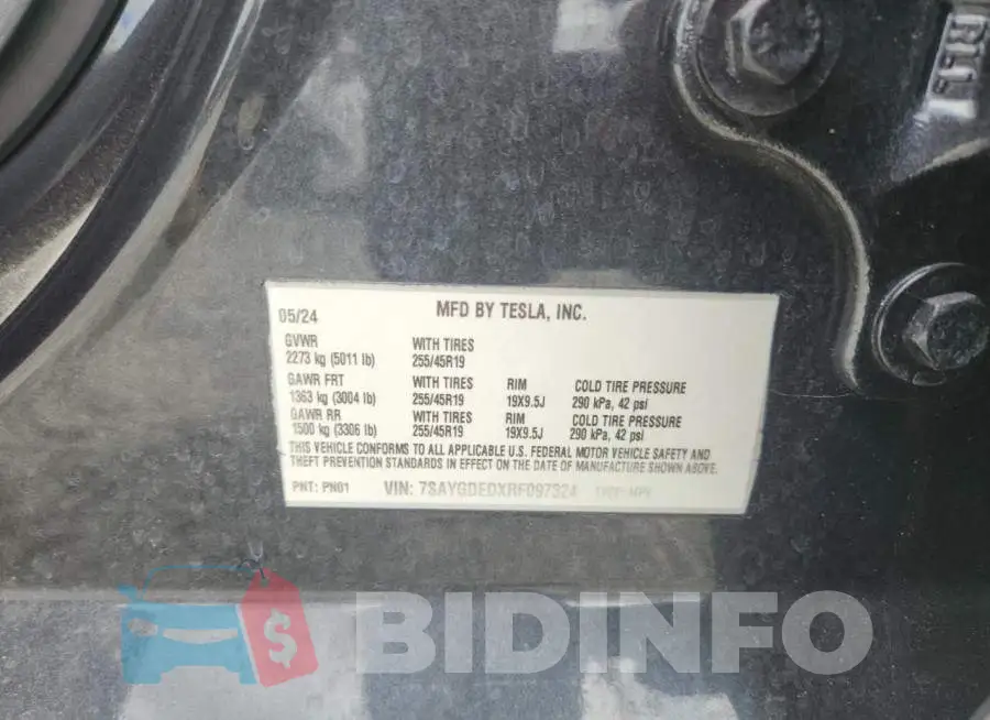 7SAYGDEDXRF097324 Photo# 13