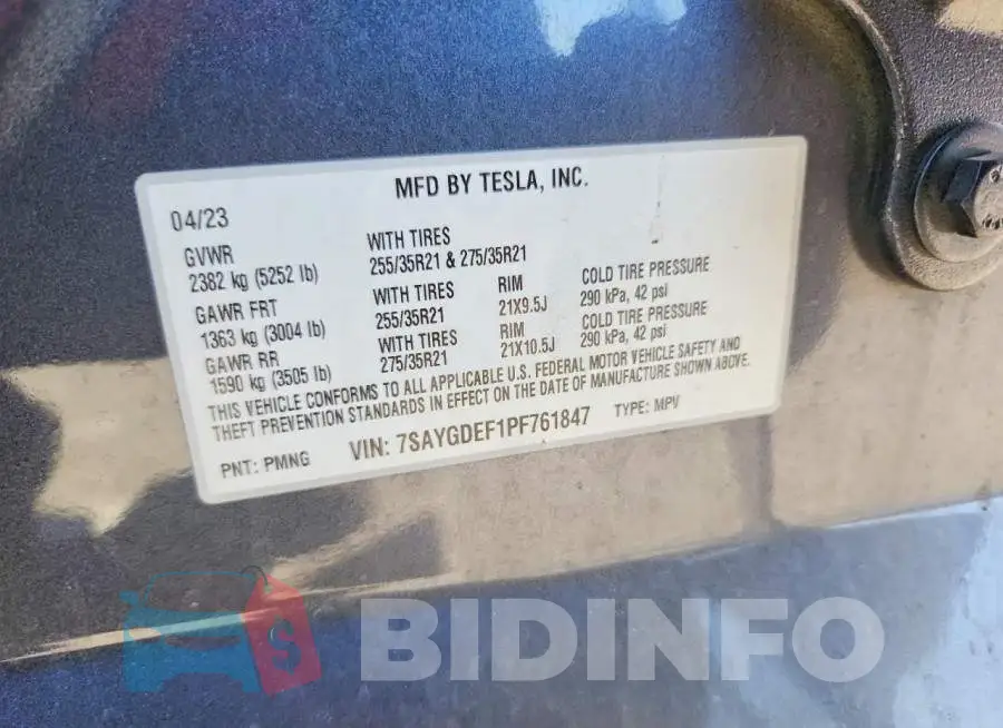7SAYGDEF1PF761847 Photo# 12