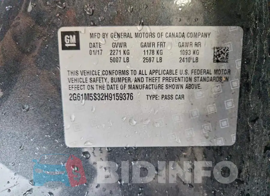2G61M5S32H9159376 Photo# 13