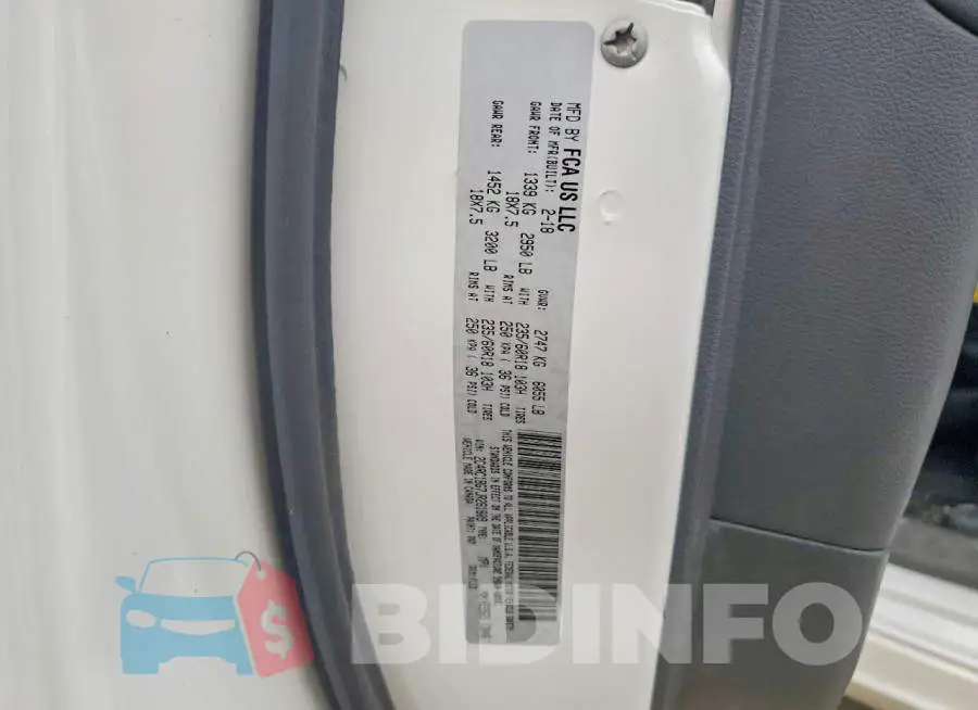 2C4RC1BG7JR261809 Photo# 13