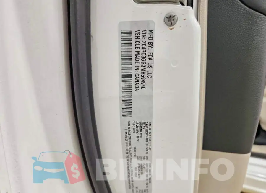 2C4RC3GG3MR594940 Photo# 14