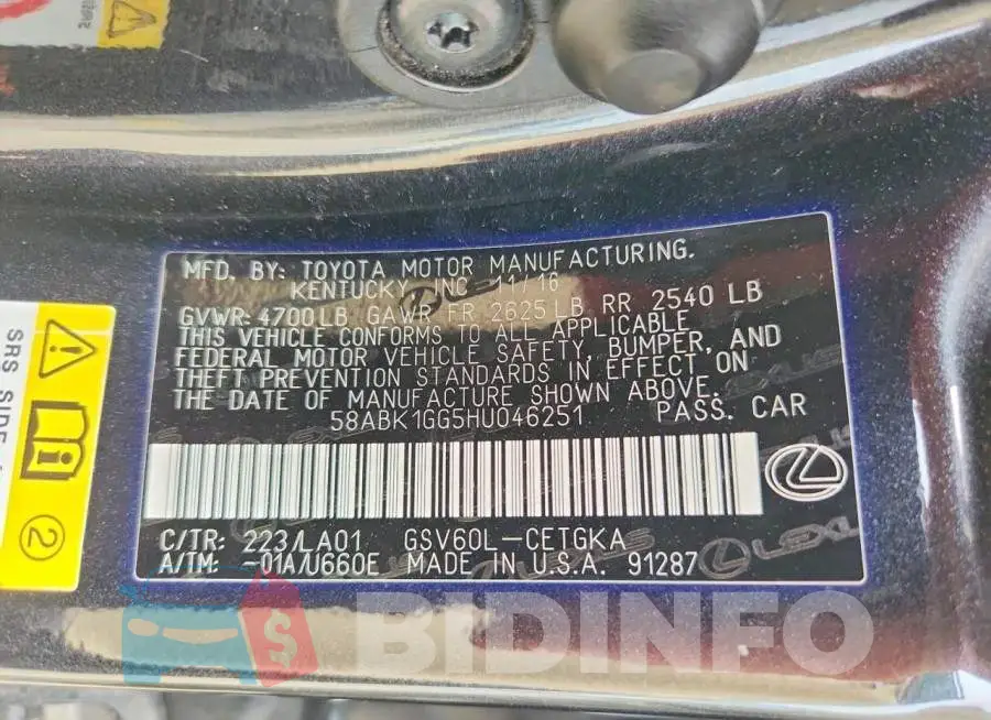 58ABK1GG5HU046251 Photo# 12