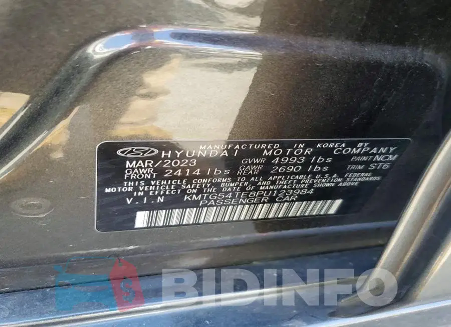 KMTG54TE8PU123984 Photo# 13