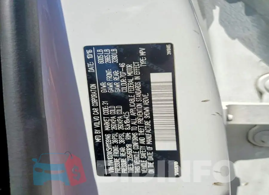 YV4102XK5H1139146 Photo# 13