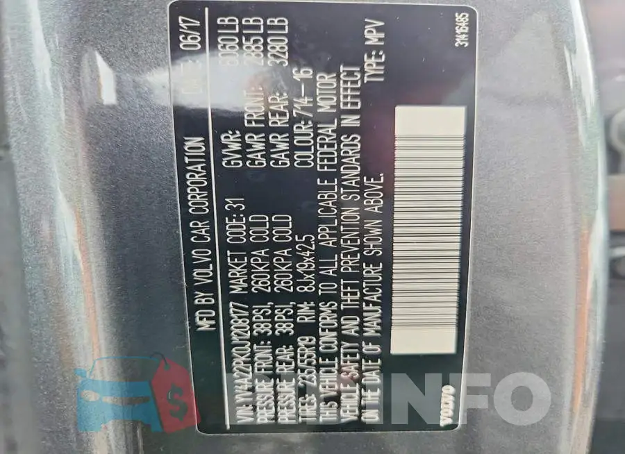 YV4A22PK0J1208177 Photo# 14