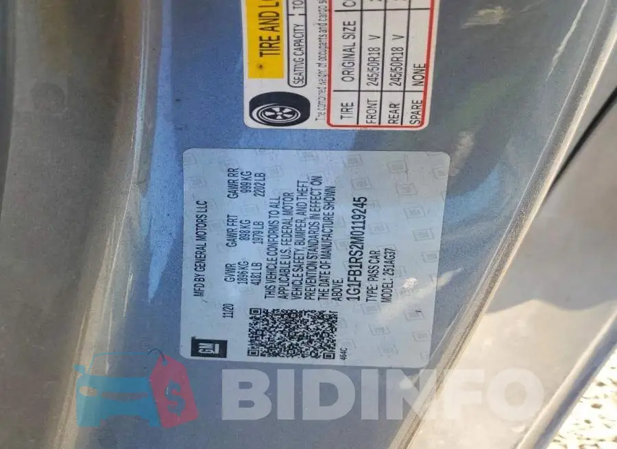 1G1FB1RS2M0119245 Photo# 13