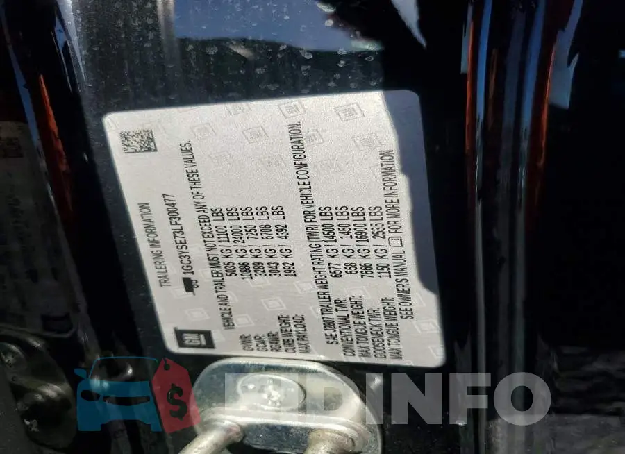 1GC3YSE73LF300477 Photo# 12